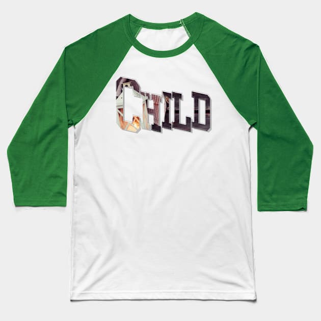 Child Baseball T-Shirt by afternoontees